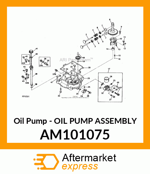 Oil Pump - OIL PUMP ASSEMBLY AM101075