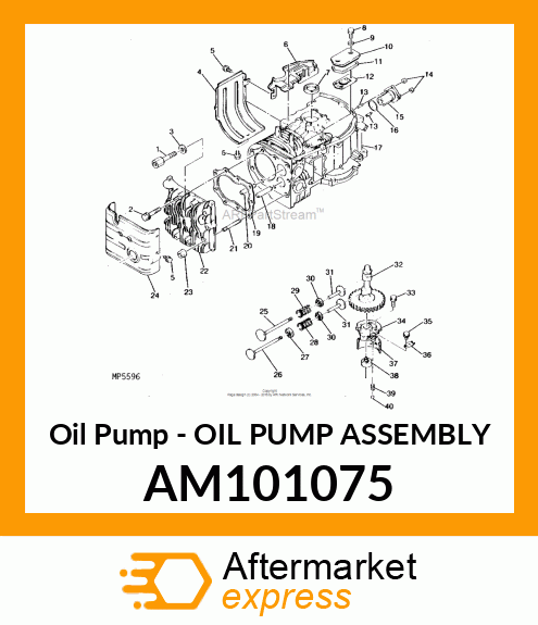 Oil Pump - OIL PUMP ASSEMBLY AM101075