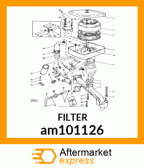 FILTER, FUEL am101126