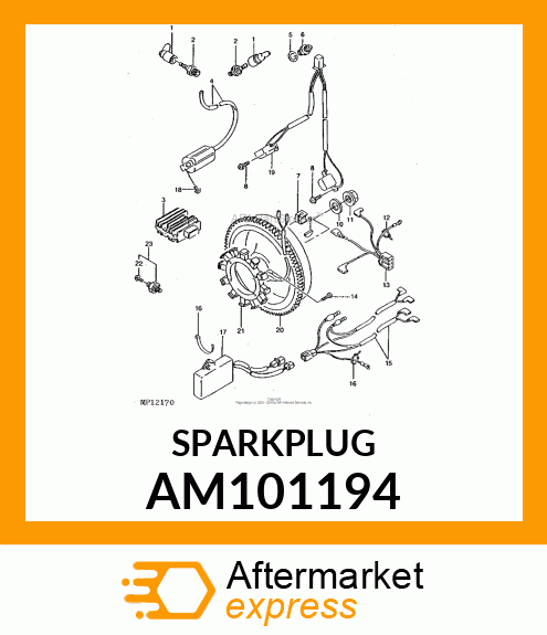 SPARK PLUG AM101194