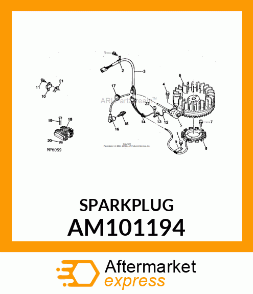 SPARK PLUG AM101194