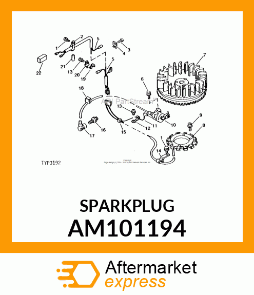 SPARK PLUG AM101194