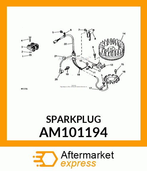 SPARK PLUG AM101194