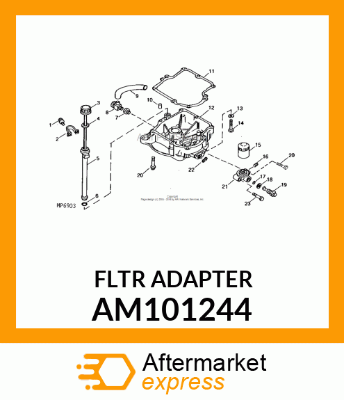 Adapter Fitting AM101244