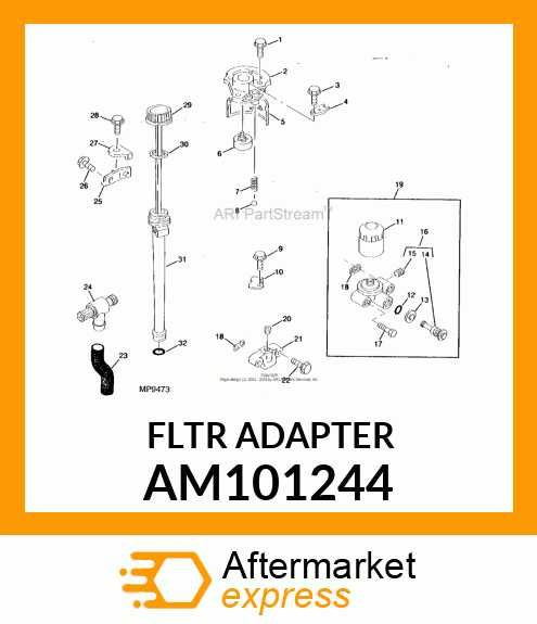 Adapter Fitting AM101244