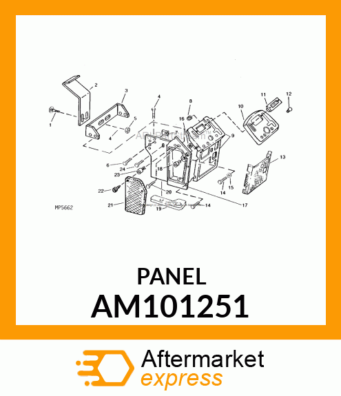 Panel - PANEL WELDED AM101251