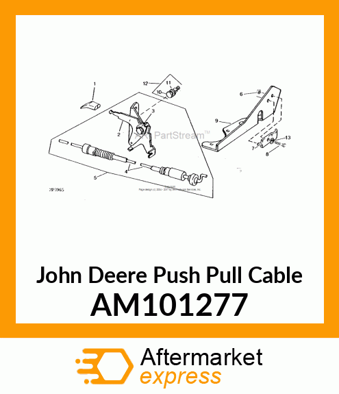 ASSEMBLY, THROTTLE CONTROL AM101277