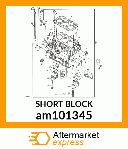 SHORT BLOCK am101345