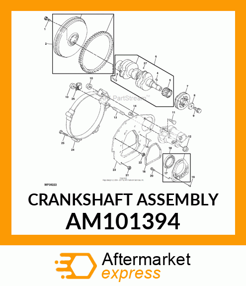 CRANKSHAFT ASSEMBLY AM101394