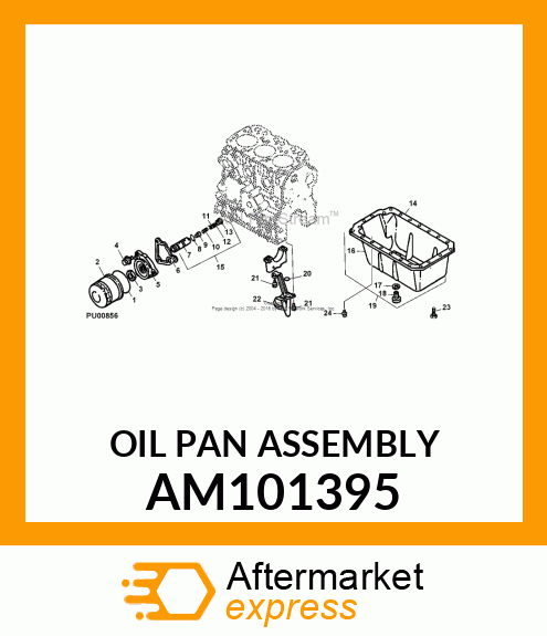 Oil Pan AM101395