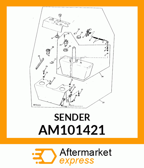 SENDER, FUEL AM101421