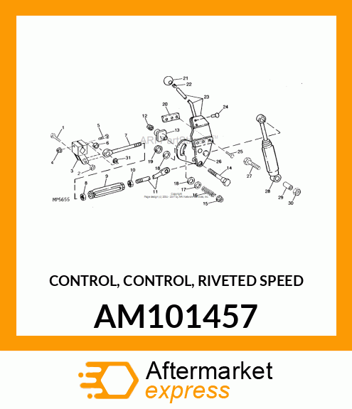 CONTROL, CONTROL, RIVETED SPEED AM101457