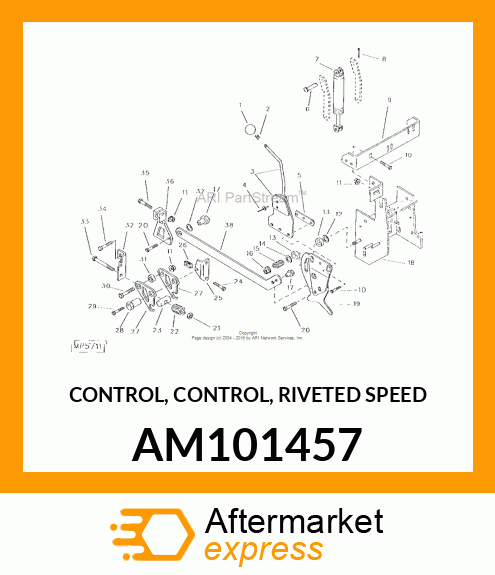 CONTROL, CONTROL, RIVETED SPEED AM101457