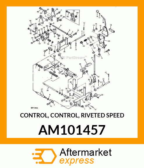 CONTROL, CONTROL, RIVETED SPEED AM101457