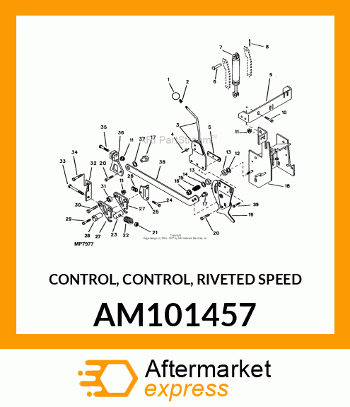 CONTROL, CONTROL, RIVETED SPEED AM101457