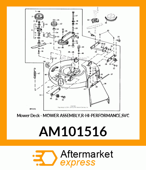 Mower Deck AM101516