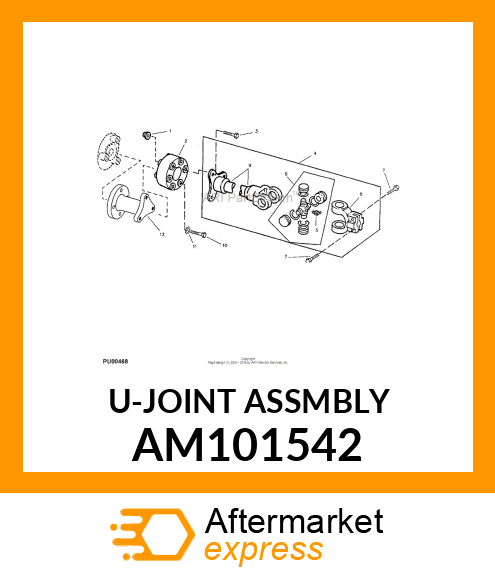 Joint Universal with Spider AM101542