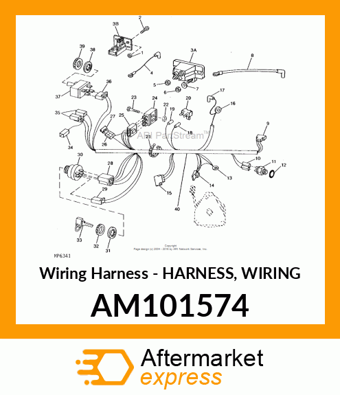 Wiring Harness - HARNESS, WIRING AM101574