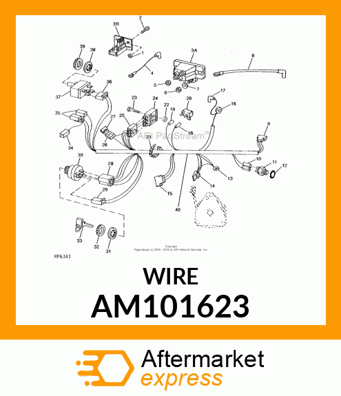 CABLE, SOLENOID AM101623