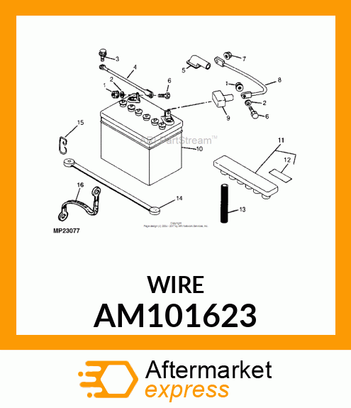 CABLE, SOLENOID AM101623