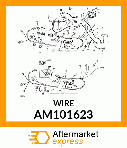 CABLE, SOLENOID AM101623