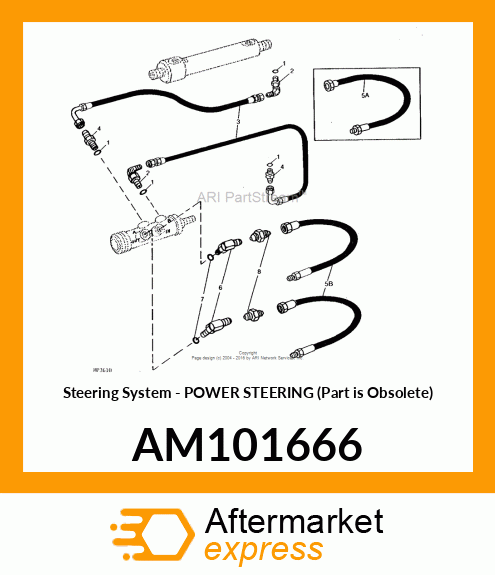 Steering System - POWER STEERING (Part is Obsolete) AM101666