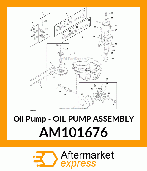 Oil Pump AM101676