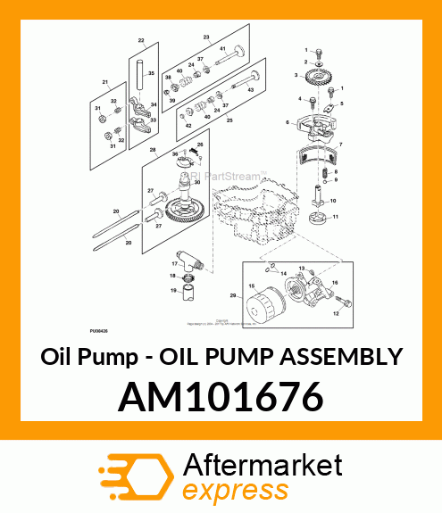 Oil Pump AM101676