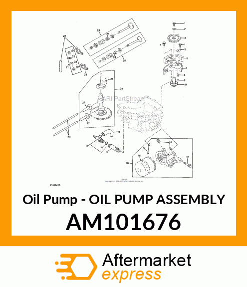 Oil Pump AM101676