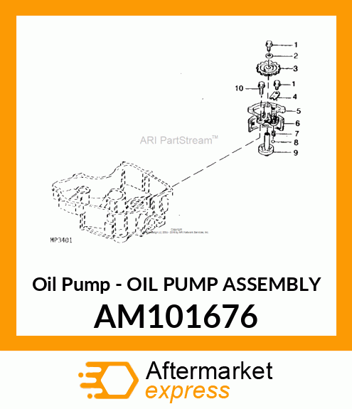 Oil Pump AM101676