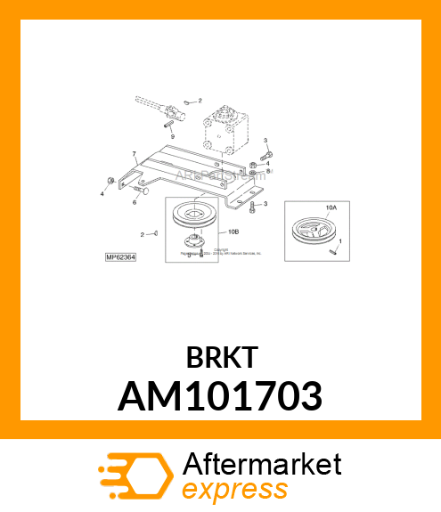 Base - BASE, WELDED GEARBOX AM101703