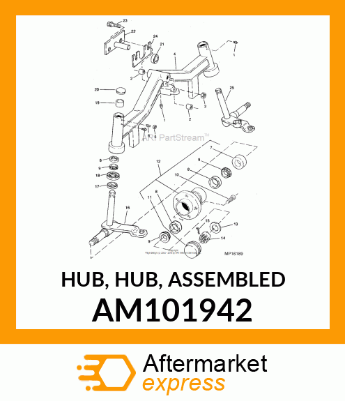 HUB, HUB, ASSEMBLED AM101942