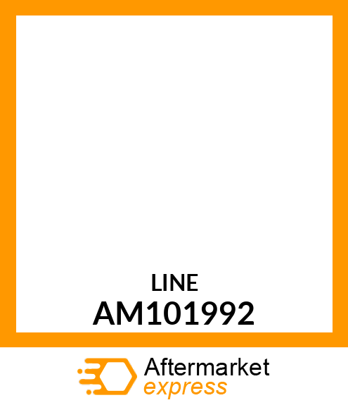 Oil Line - TUBE, HYDRAULIC AM101992