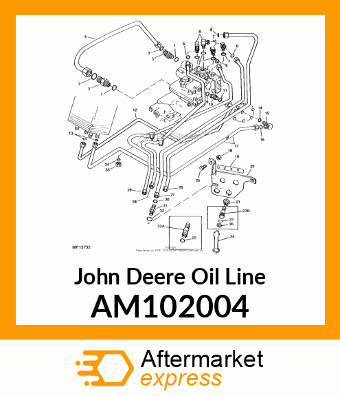 LINE, OIL AM102004