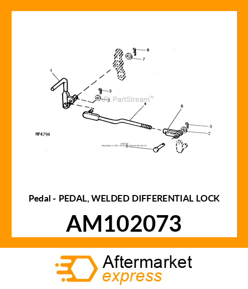 Pedal AM102073