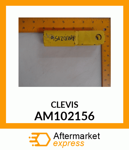 CLEVIS, WELDED DRAFT ROD AM102156