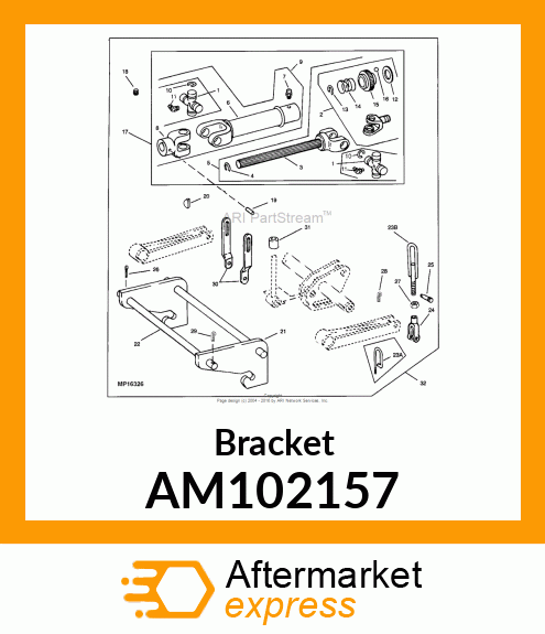 Bracket AM102157