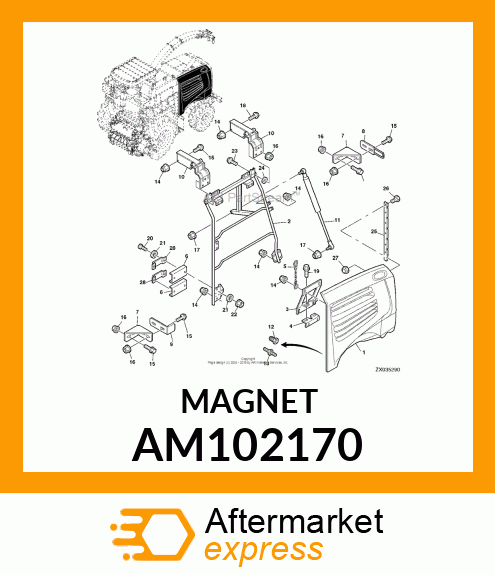 MAGNET ASSY AM102170