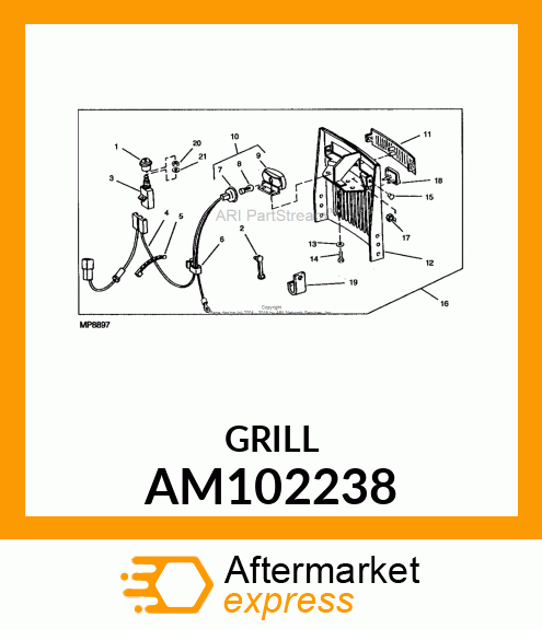 GRILL AM102238