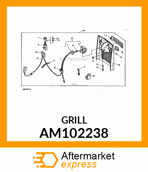 GRILL AM102238