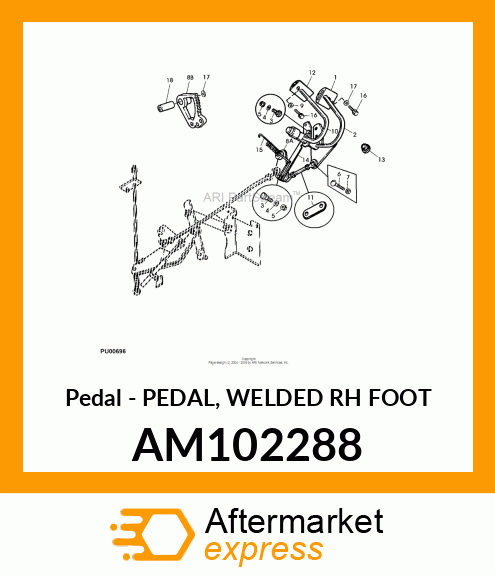 Pedal AM102288