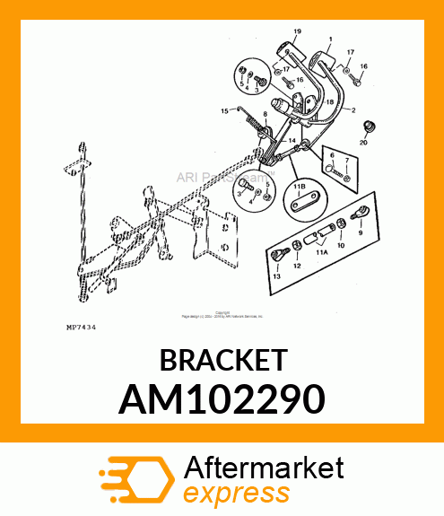 BRACKET AM102290