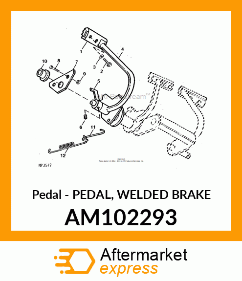 Pedal AM102293