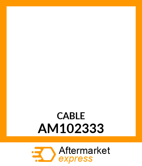 Wiring Lead - CABLE, SOLENOID/START AM102333