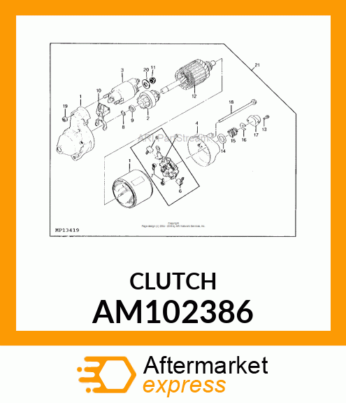 CLUTCH AM102386