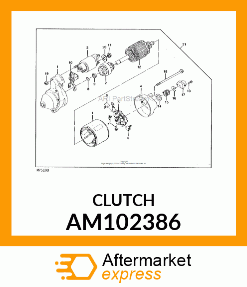 CLUTCH AM102386