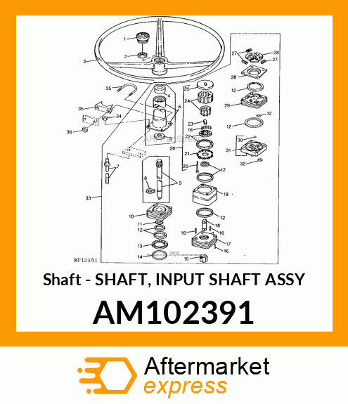 Shaft AM102391