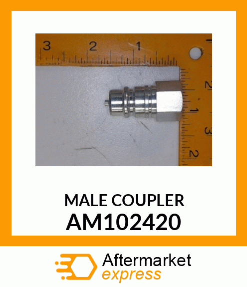 MALE HOSE QUICK COUPLER AM102420