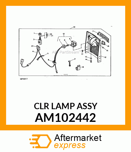 CLRLAMPASSY AM102442