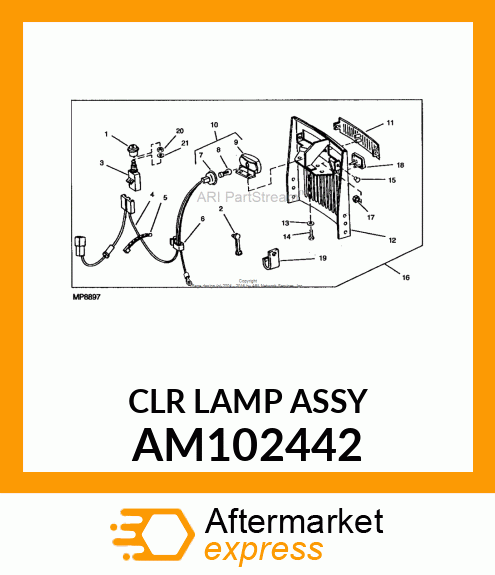 CLRLAMPASSY AM102442